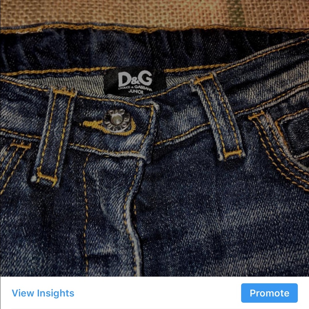 *****Dolce & Gabbana*****little girls size 6 Jean
